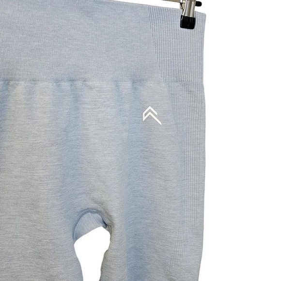 Oner Active Women's Classic Seamless High Waist Cycling Short Size Large Blue - Picture 7 of 8